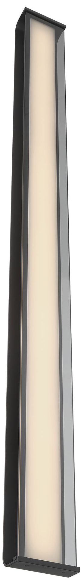 Image 3 Eurofase Dulton 62" Integrated LED Outdoor Wall Sconce in Matte Black more views