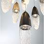 3_Eurofase Ecrou 24 In. x 29.50 In. Chandelier in Black/Gold more views