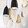 4_Eurofase Ecrou 24 In. x 39.75 In. Chandelier in Black/Gold more views
