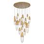 2_Eurofase Ecrou 24 In. x 39.75 In. Chandelier in Gold more views