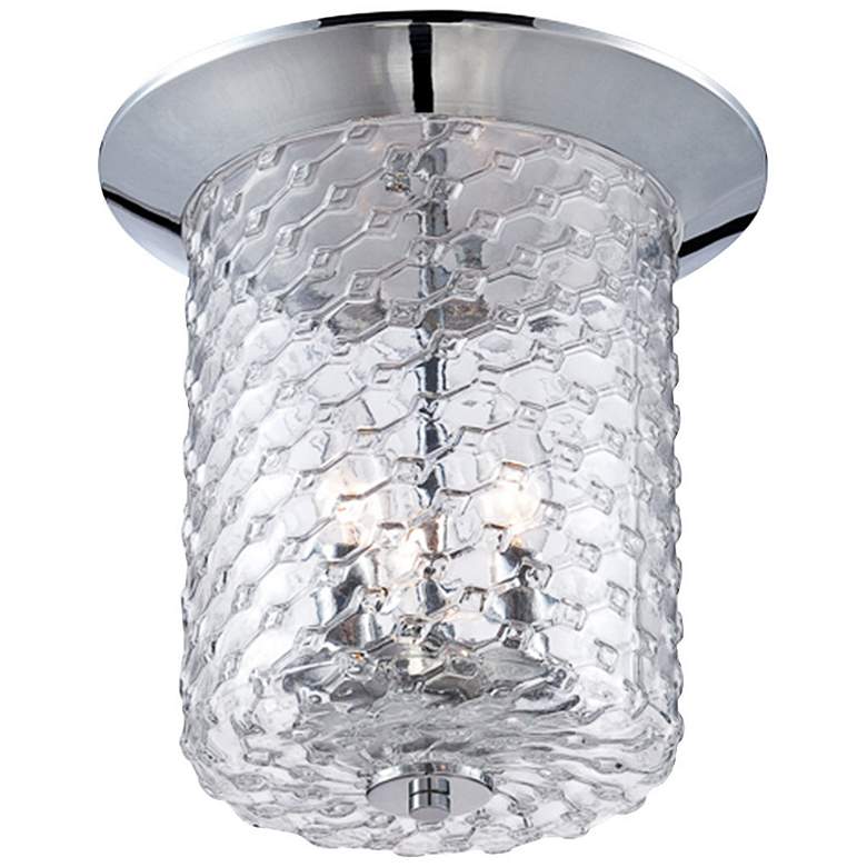 Image 1 Eurofase Elli 11 1/2 inch Wide Honeycomb Glass Ceiling Light