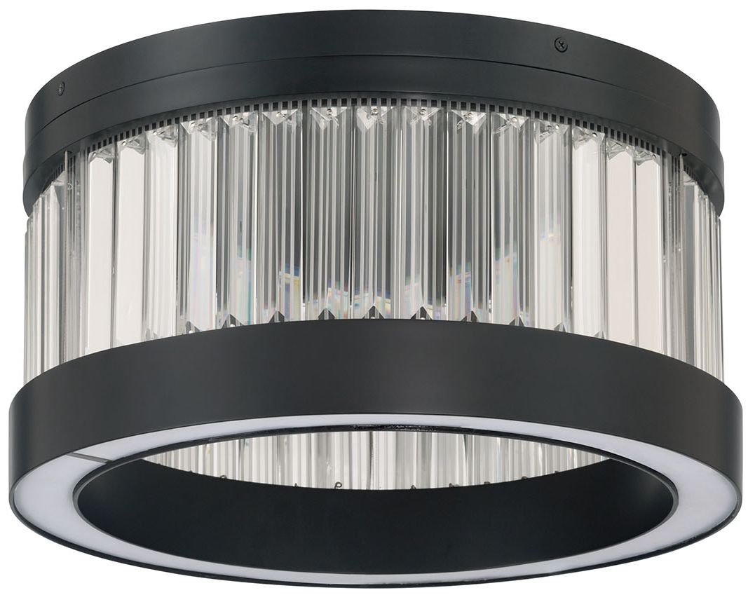 Image 7 Eurofase Empra 16" Integrated LED Flush Mount - Matte Black more views