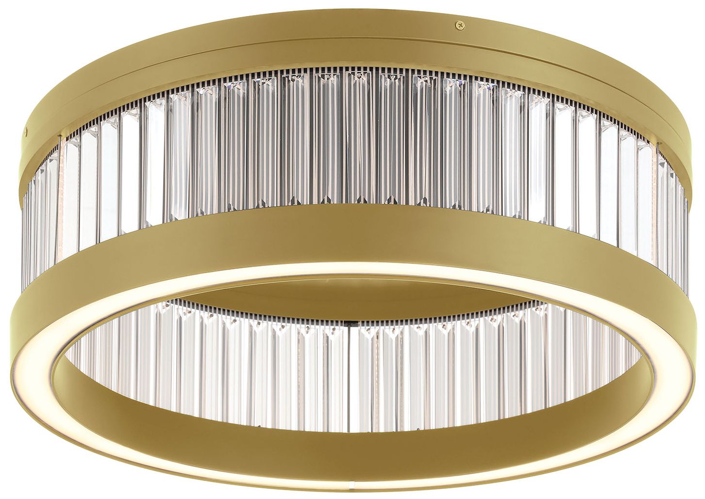 Image 3 Eurofase Empra 24" Integrated LED Flush Mount in Gold more views