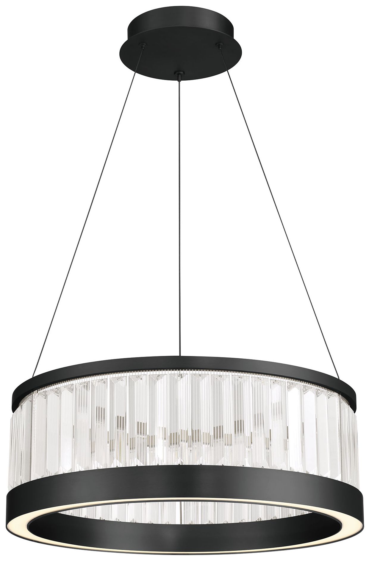 Image 2 Eurofase Empra 24" Integrated LED Pendant in Matte Black more views