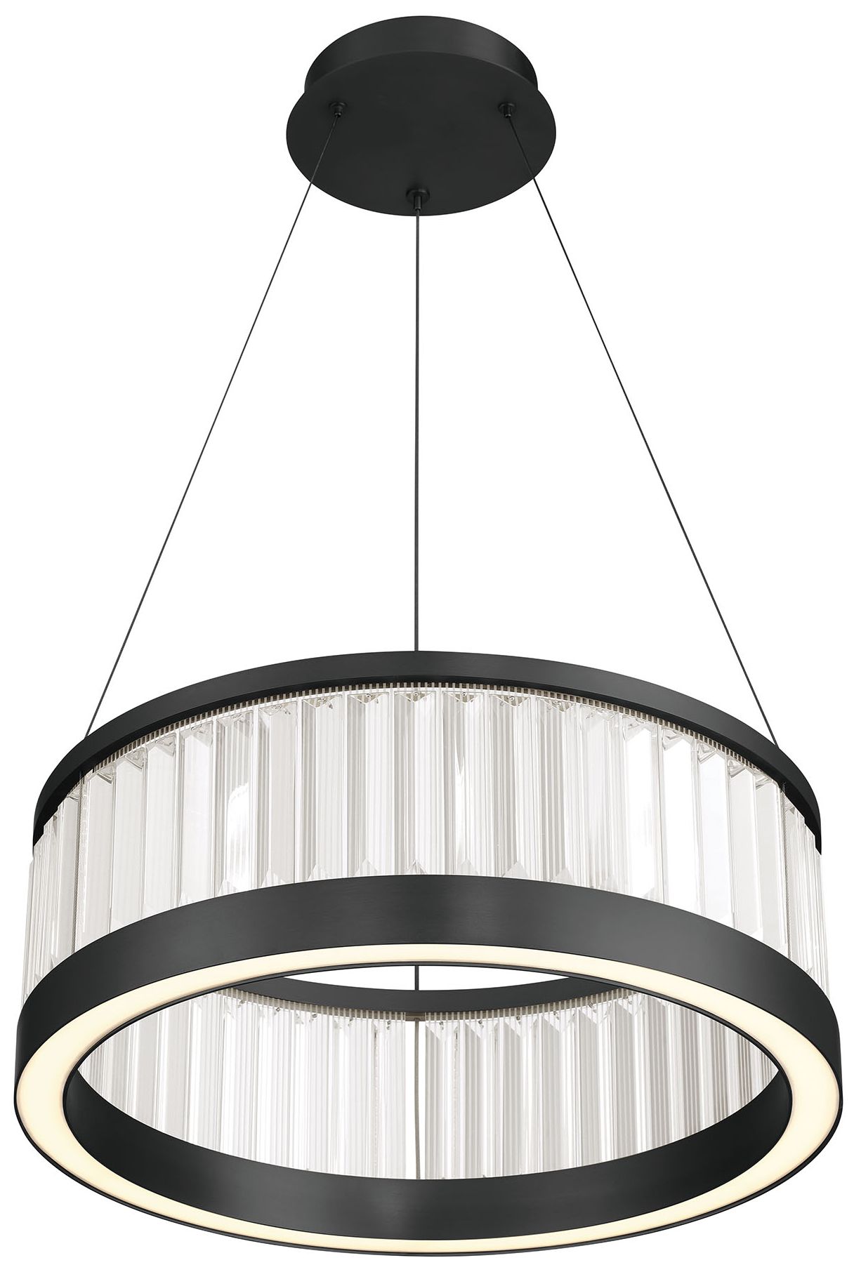 Image 3 Eurofase Empra 24" Integrated LED Pendant in Matte Black more views
