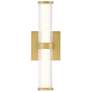 1_Eurofase Fayton 14" LED Sconce  Gold