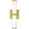 Eurofase Fayton 14" LED Sconce  Gold