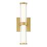 2_Eurofase Fayton 14" LED Sconce  Gold more views