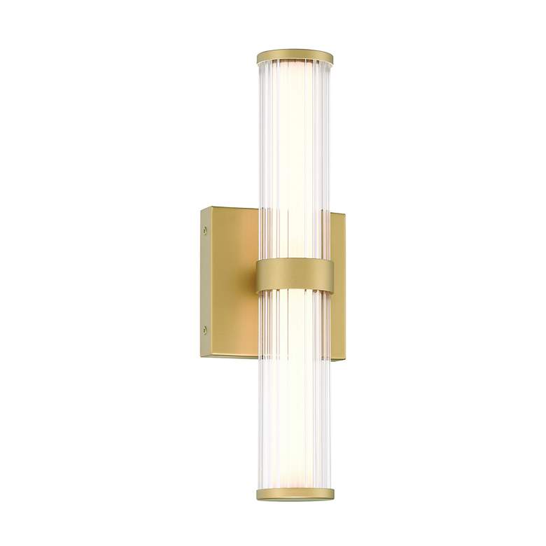 Image 3 Eurofase Fayton 14" LED Sconce  Gold more views