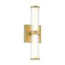 3_Eurofase Fayton 14" LED Sconce  Gold more views