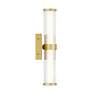 4_Eurofase Fayton 14" LED Sconce  Gold more views