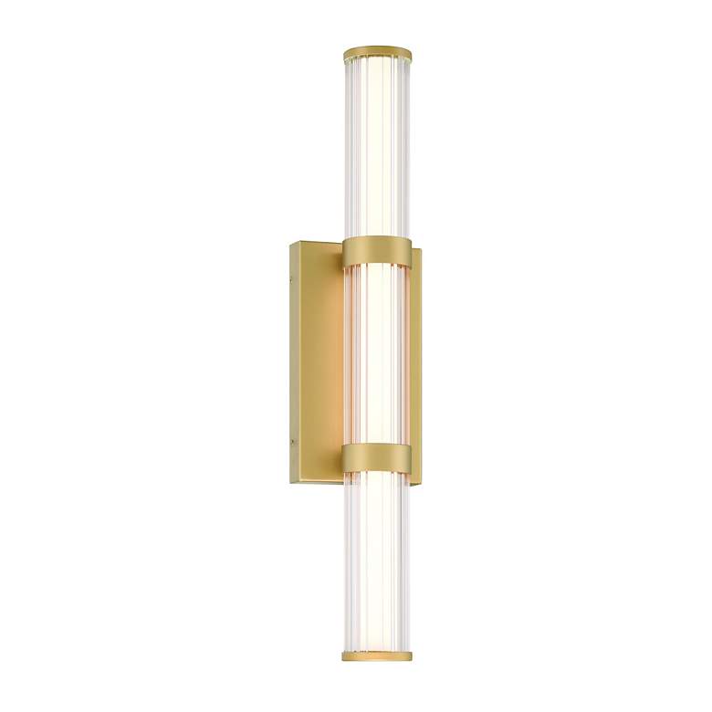Image 3 Eurofase Fayton 21" LED Sconce  Gold more views