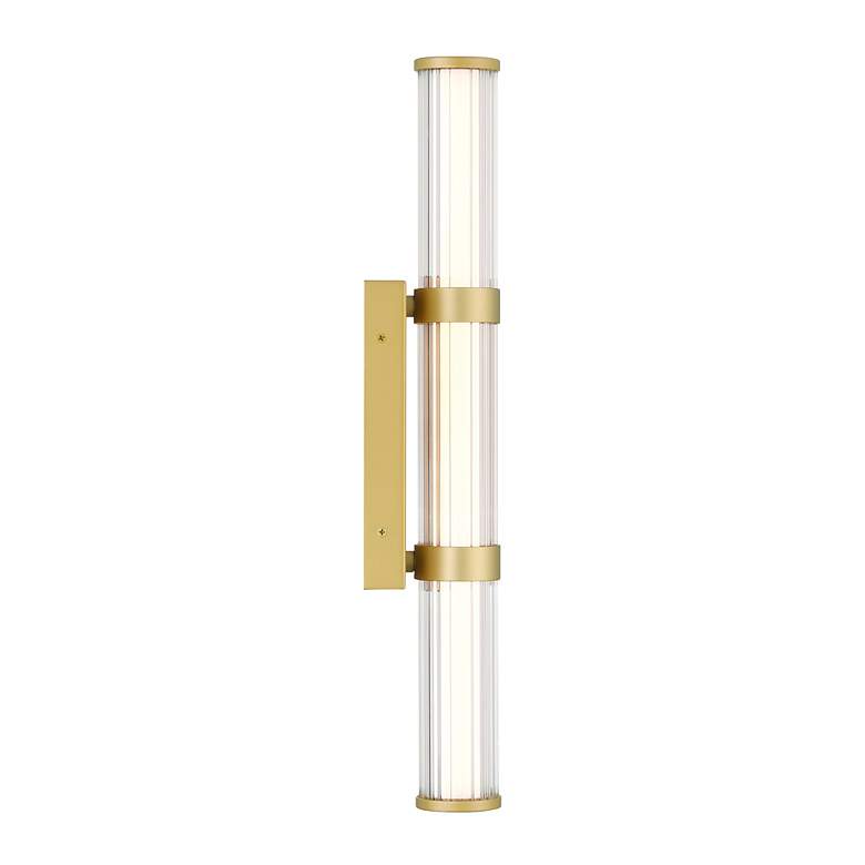 Image 4 Eurofase Fayton 21" LED Sconce  Gold more views