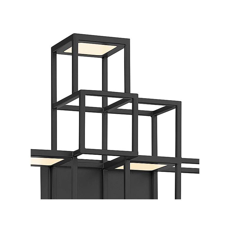 Image 2 Eurofase Ferro 14 1/4" High Black 6-Light LED Wall Sconce more views