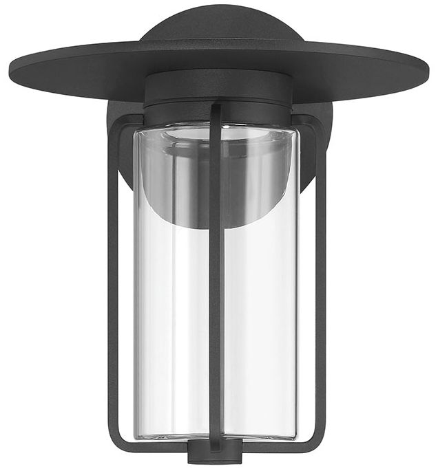 Image 2 Eurofase Florin 10" Integrated LED Outdoor Wall Sconce - Sand Black more views