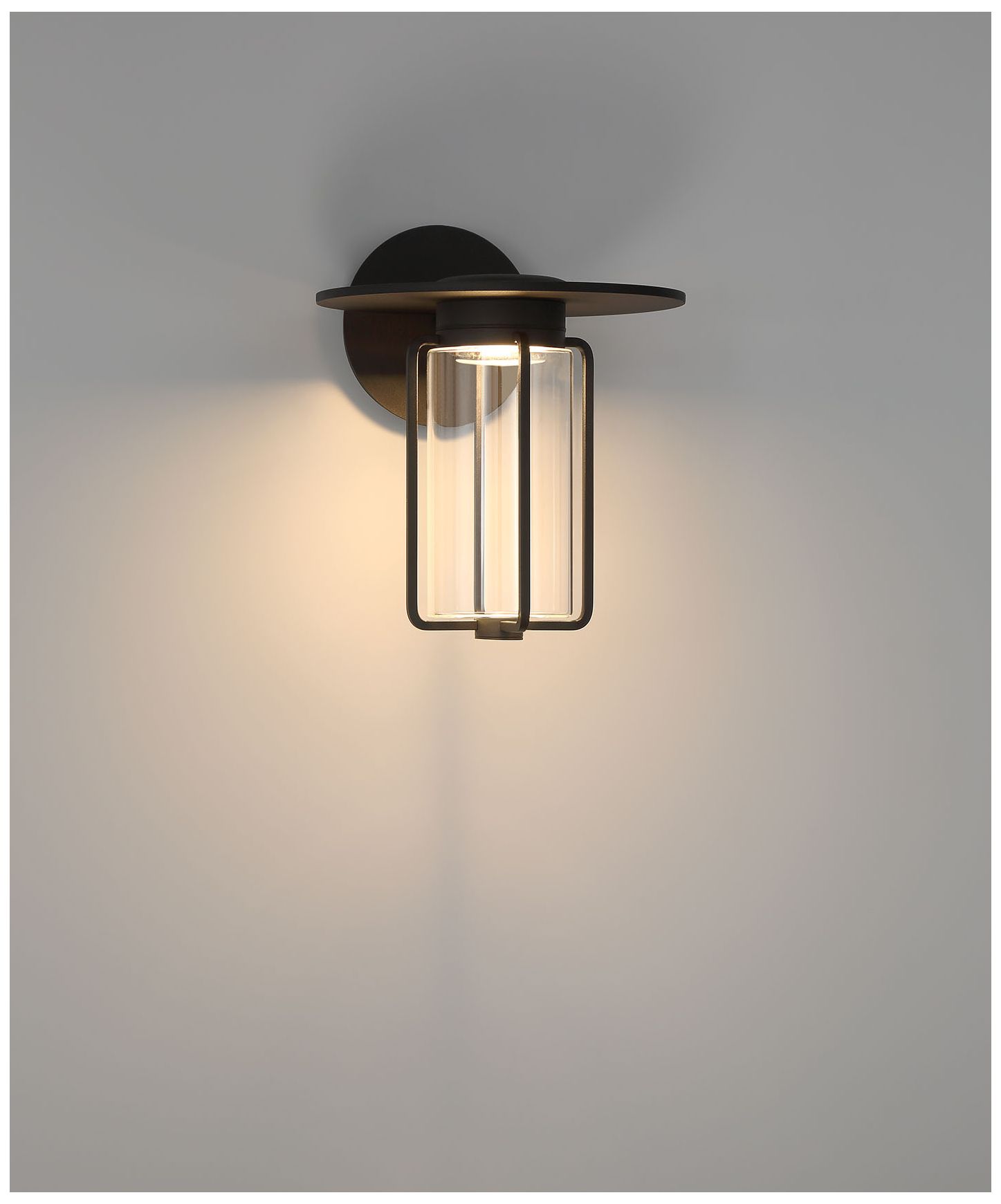 Image 6 Eurofase Florin 10" Integrated LED Outdoor Wall Sconce - Sand Black more views