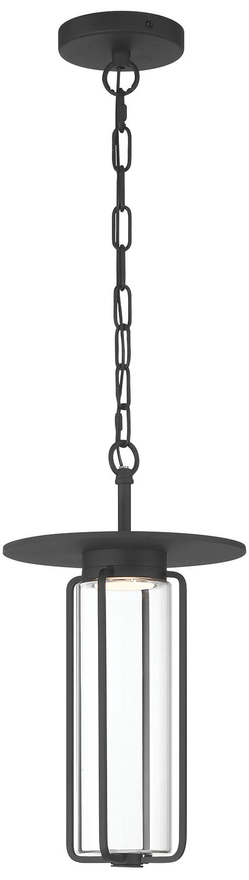 Image 2 Eurofase Florin 15" Integrated LED Outdoor Pendant Light, Sand Black more views