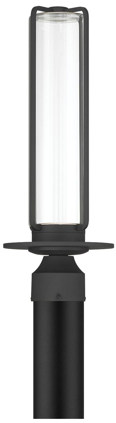 Eurofase Florin 16" Integrated LED Outdoor Post Mount in Sand Black