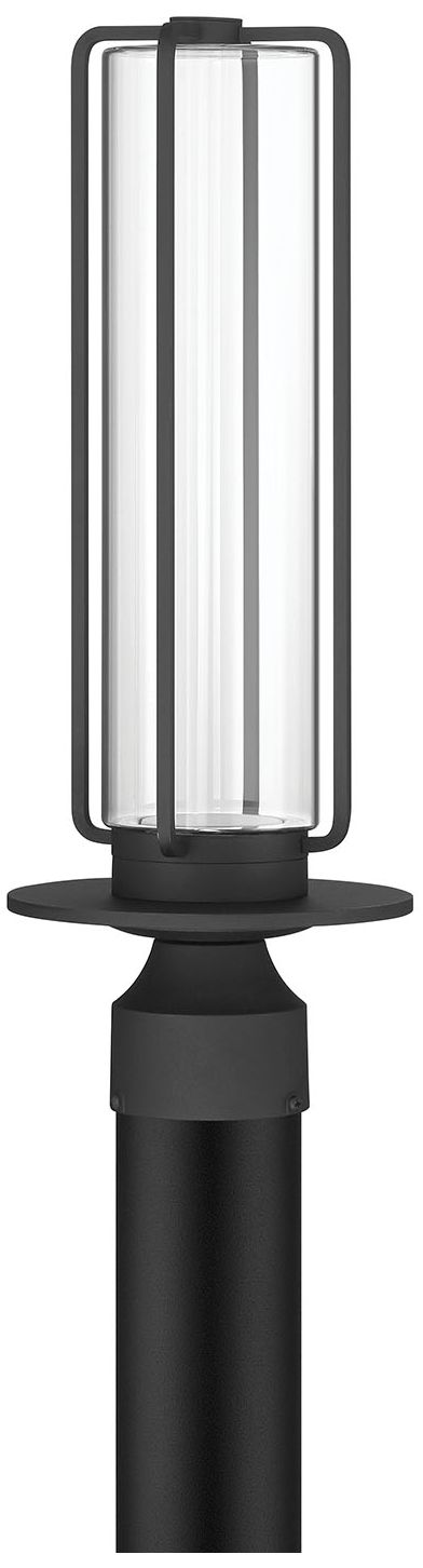 Image 3 Eurofase Florin 16" Integrated LED Outdoor Post Mount in Sand Black more views