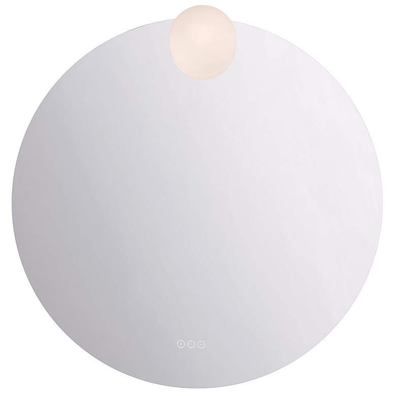 Image 1 Eurofase Gia 37 inch LED Light Round Wall Mirror