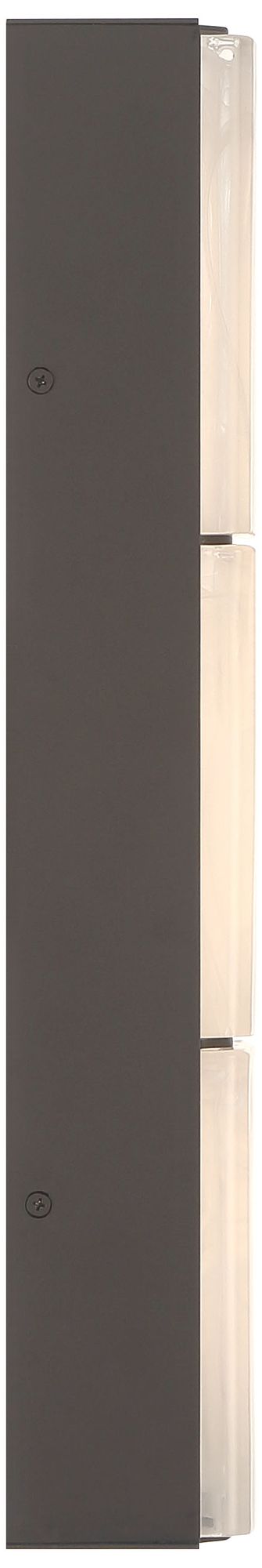 Image 4 Eurofase Gibraltar 18" Integrated LED Outdoor Wall Sconce, Sand Bronze more views