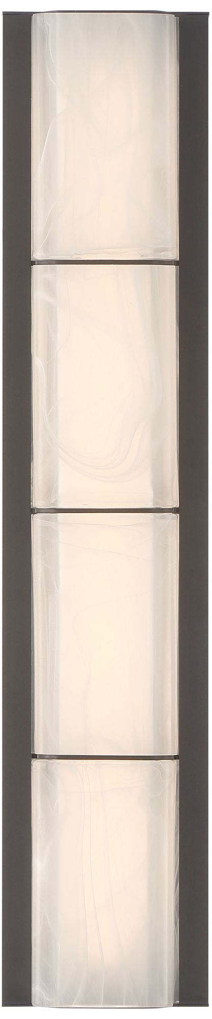 Eurofase Gibraltar 25" Integrated LED Outdoor Wall Sconce in Sand Bronze