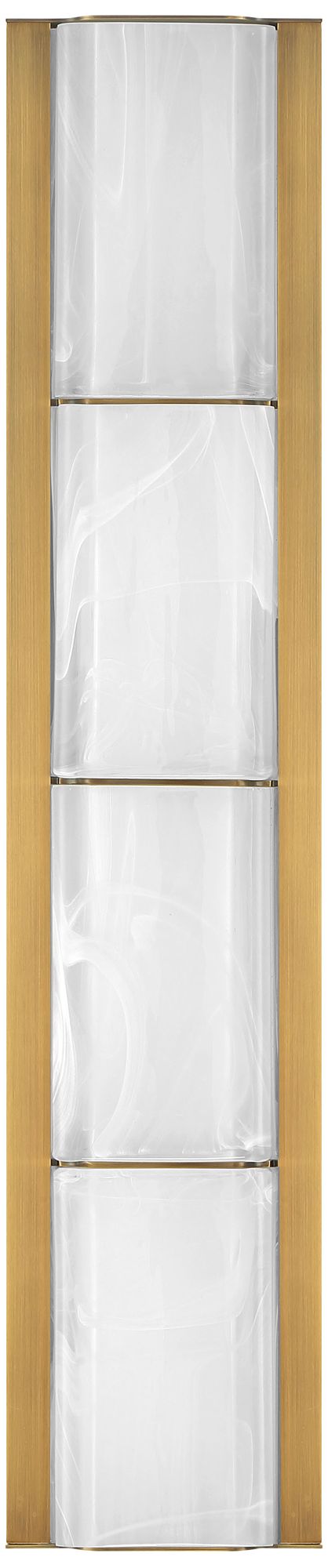 Image 2 Eurofase Gibraltar 25" Integrated LED Vanity Light in Antique Brass more views