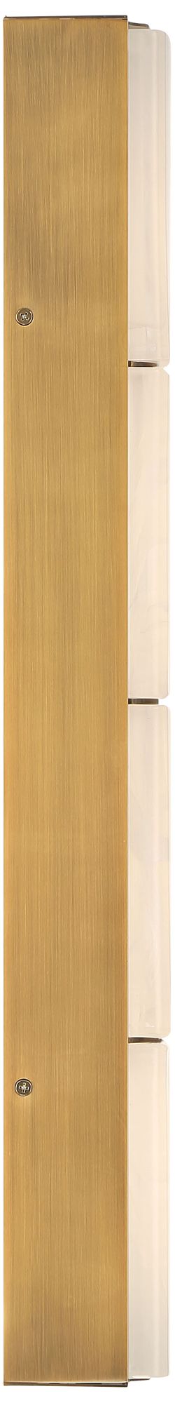 Image 4 Eurofase Gibraltar 25" Integrated LED Vanity Light in Antique Brass more views