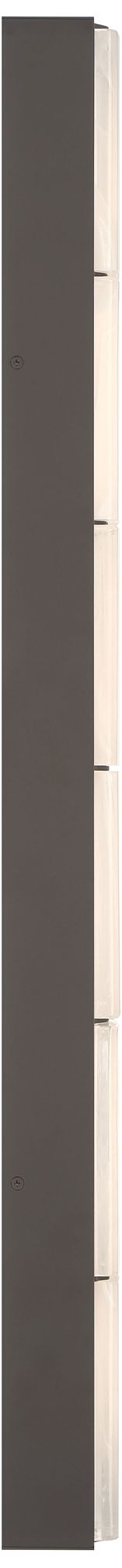 Image 4 Eurofase Gibraltar 37" Integrated LED Outdoor Wall Sconce in Sand Bronze more views
