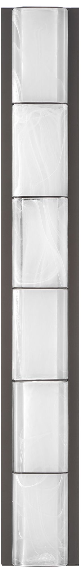 Image 5 Eurofase Gibraltar 37" Integrated LED Outdoor Wall Sconce in Sand Bronze more views