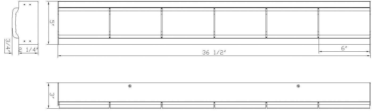 Image 6 Eurofase Gibraltar 37" Integrated LED Outdoor Wall Sconce in Sand Bronze more views