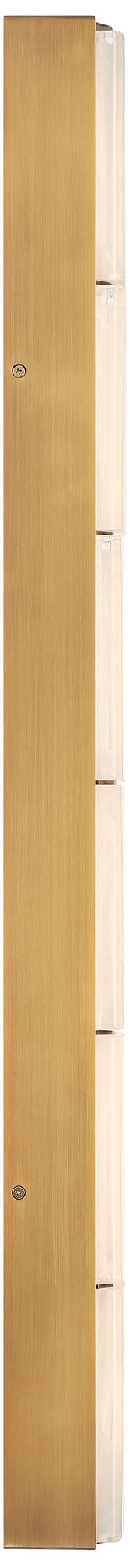 Image 4 Eurofase Gibraltar 37" Integrated LED Vanity Light in Antique Brass more views