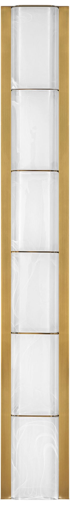 Image 5 Eurofase Gibraltar 37" Integrated LED Vanity Light in Antique Brass more views