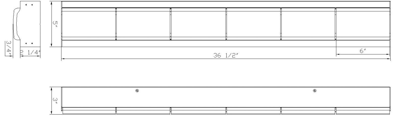 Image 6 Eurofase Gibraltar 37" Integrated LED Vanity Light in Antique Brass more views