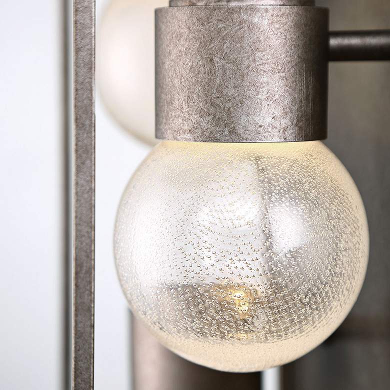 Image 2 Eurofase Gibson 13 3/4"H Gray 3-Light LED Outdoor Wall Light more views