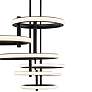 2_Eurofase Giro 13 In. x 13.50 In. Integrated LED Chandelier in Black more views