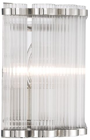 Image 5 Eurofase Glasbury 6-Light Vanity-Light, 32 Vanity Light in Polished Nickel more views