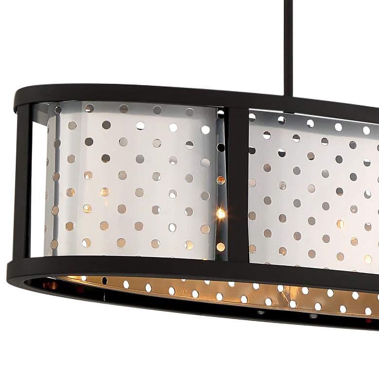 Image 3 Eurofase Grado 38 inch Wide Chrome Pendant Light more views