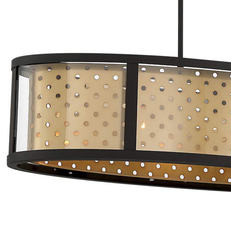 Image 3 Eurofase Grado 38 inch Wide Gold Pendant Light more views