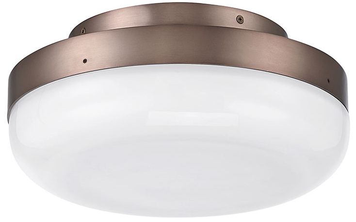 Image 2 Eurofase Harwel 12" Integrated LED Flush Mount in Harlow Bronze more views