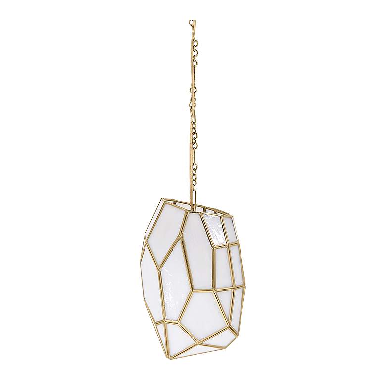 Image 1 Eurofase Heera 1 Light Pendant in Brass
