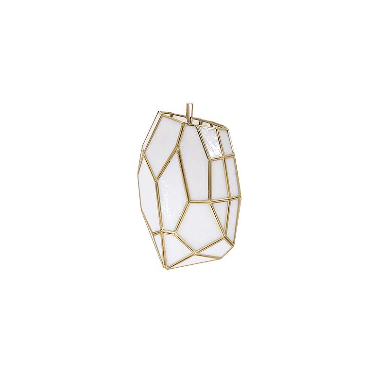 Image 2 Eurofase Heera 1 Light Pendant in Brass more views