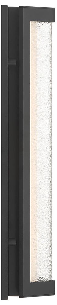 Image 5 Eurofase Hy50 16" Integrated LED Outdoor Wall Sconce in Sand Black more views
