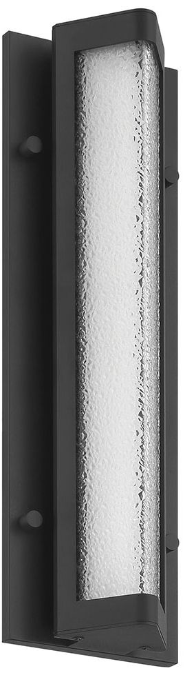 Image 7 Eurofase Hy50 16" Integrated LED Outdoor Wall Sconce in Sand Black more views