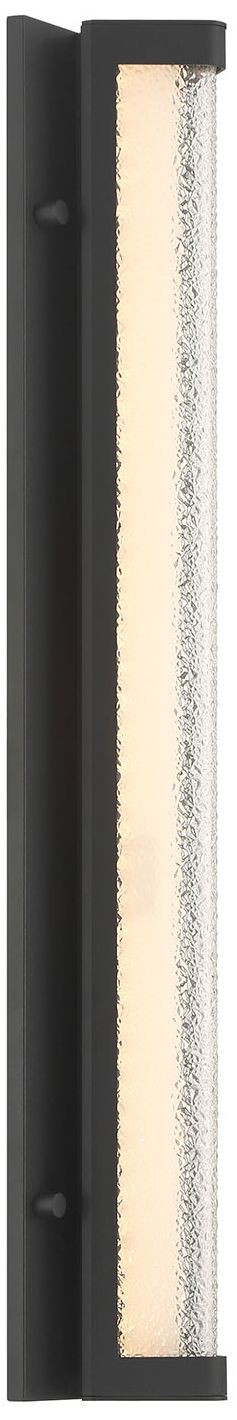 Image 4 Eurofase Hy50 25" Integrated LED Outdoor Wall Sconce in Sand Black more views