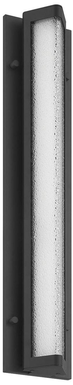 Image 6 Eurofase Hy50 25" Integrated LED Outdoor Wall Sconce in Sand Black more views