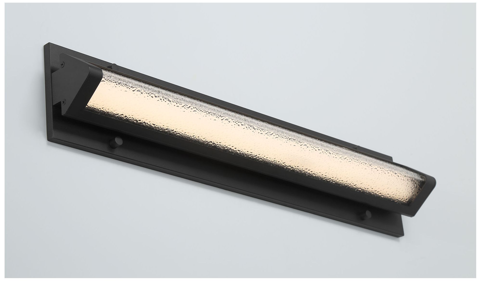 Image 7 Eurofase Hy50 25" Integrated LED Outdoor Wall Sconce in Sand Black more views