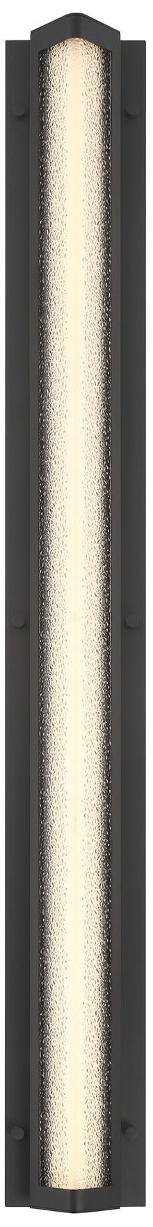 Eurofase Hy50 40" Integrated LED Outdoor Wall Sconce in Sand Black