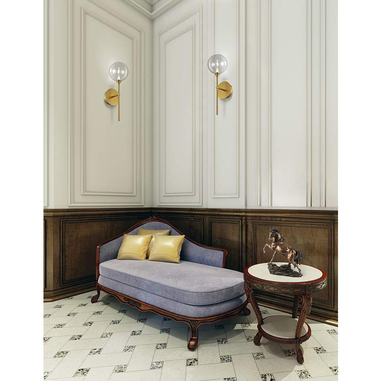 Image 2 Eurofase Iissa 19 inch LED Wall Sconce, Gold more views