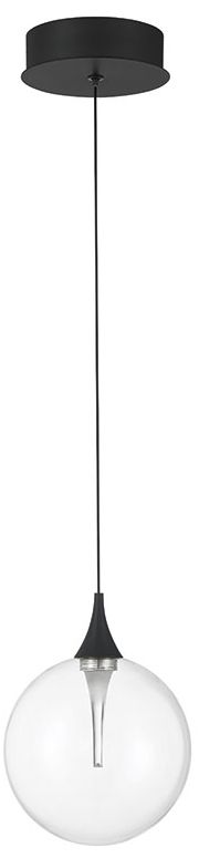 Image 4 Eurofase Iissa 6" Integrated LED Pendant - Black more views